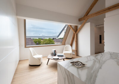 Revitalisierung und Ausbau eines zweigeschossigen Dachgeschoss